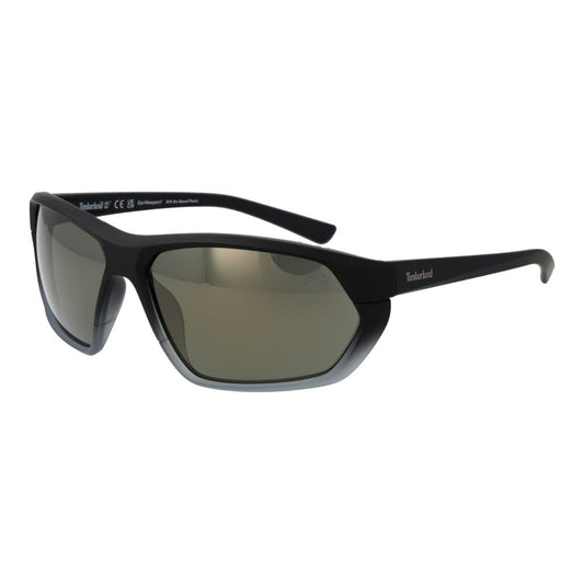 Timberland Schwarze Sonnenbrille aus Kunststoff