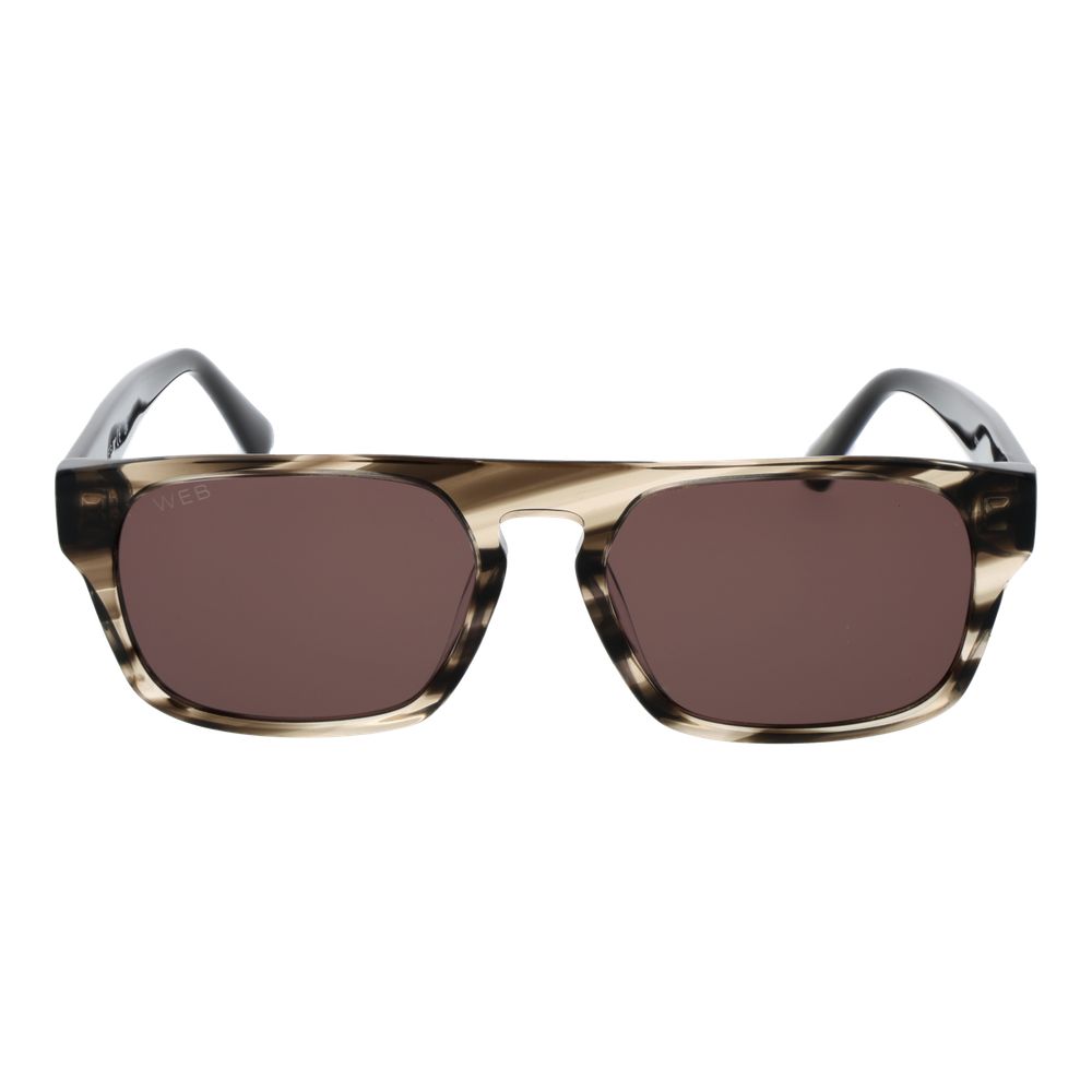 Web Graue Unisex-Sonnenbrille