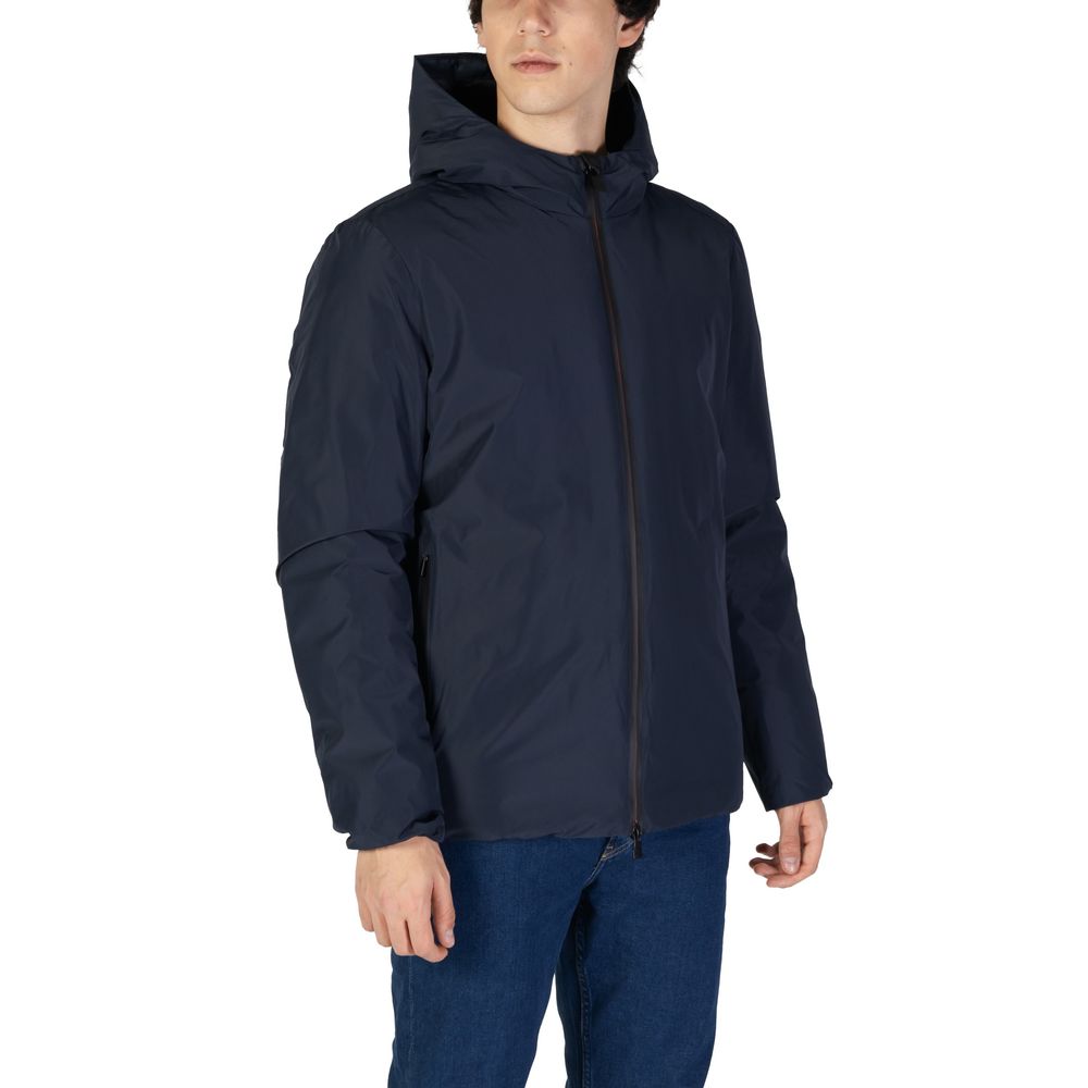 Suns Blaue Polyesterjacken &