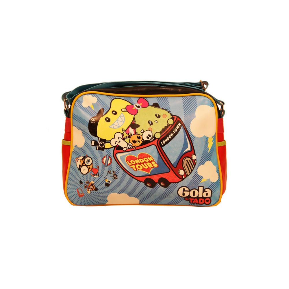 Gola Blaue Synthetik-Handtasche