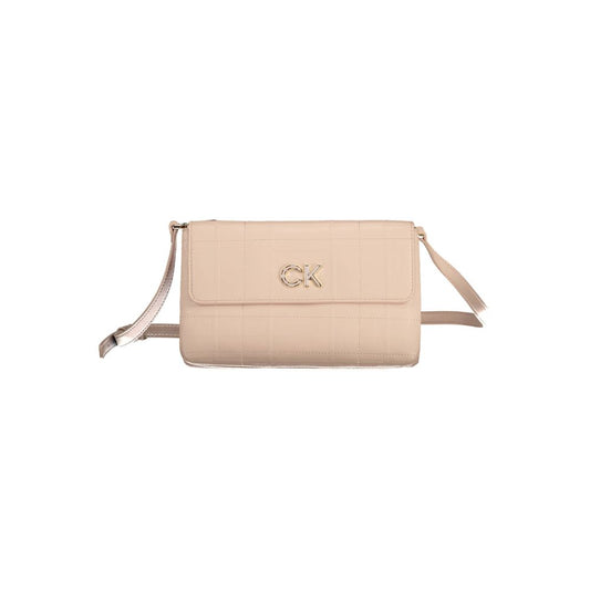 Calvin Klein Rosa Polyester Handtasche