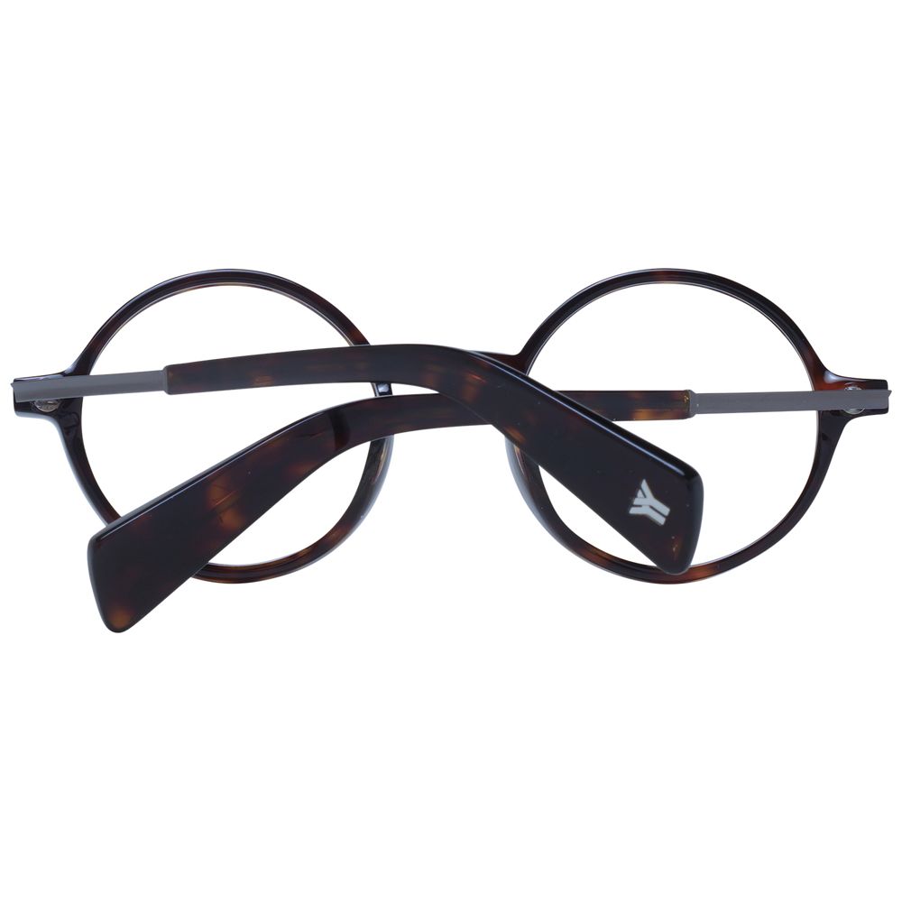 Yohji Yamamoto Brillenrahmen aus braunem Acetat