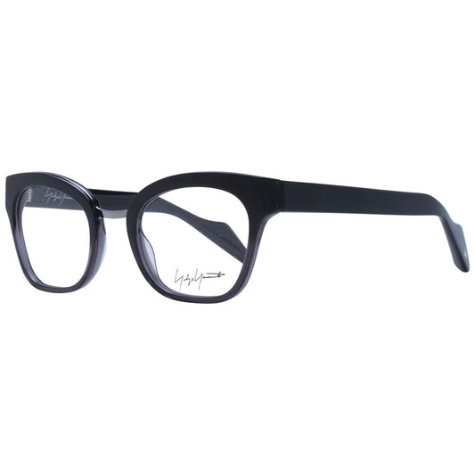 Yohji Yamamoto Schwarze Brille aus Acetat (Gestell)