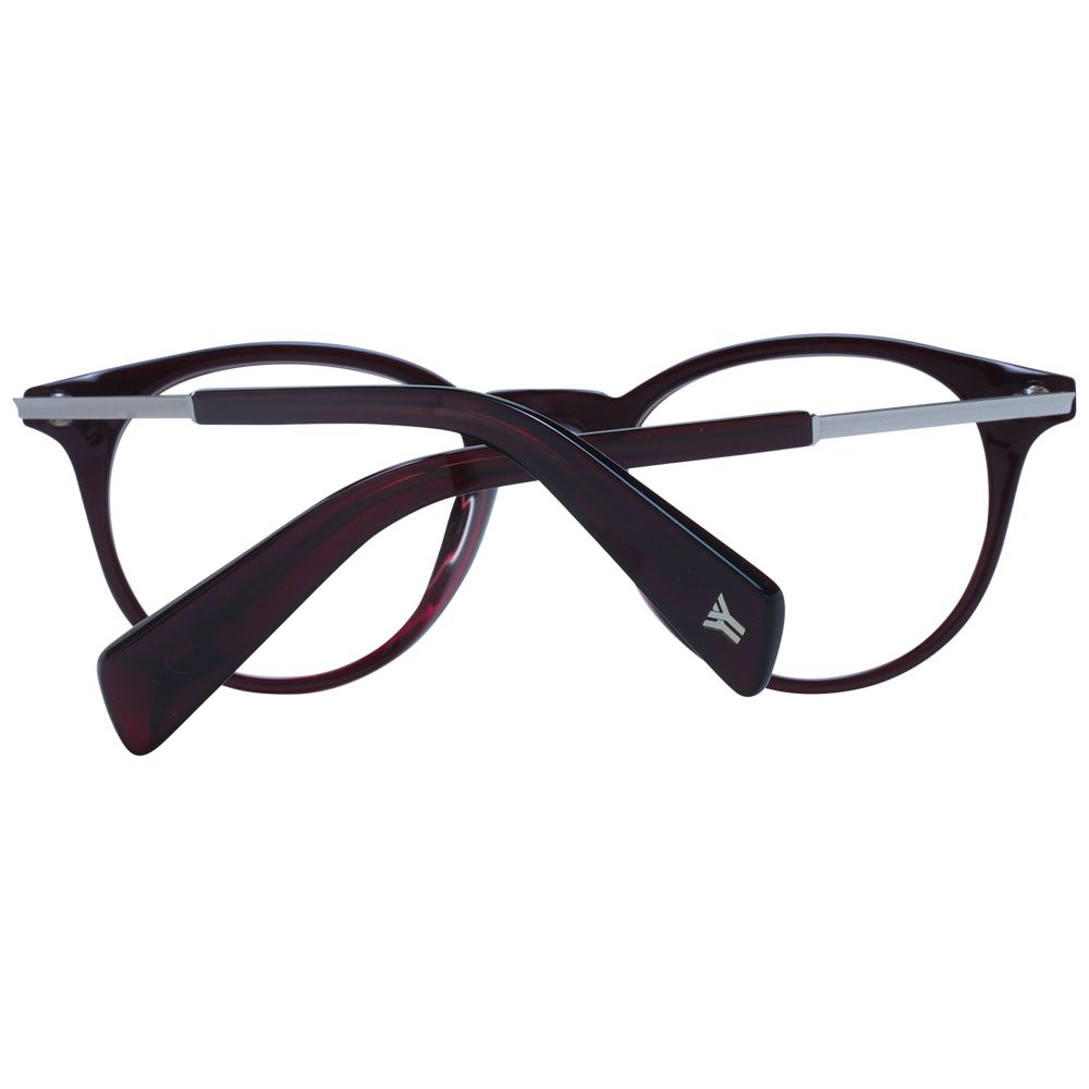 Yohji Yamamoto Rote Acetat-Brille (Rahmen)