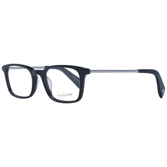 Yohji Yamamoto Schwarze Acetat-Brille (Gestelle)