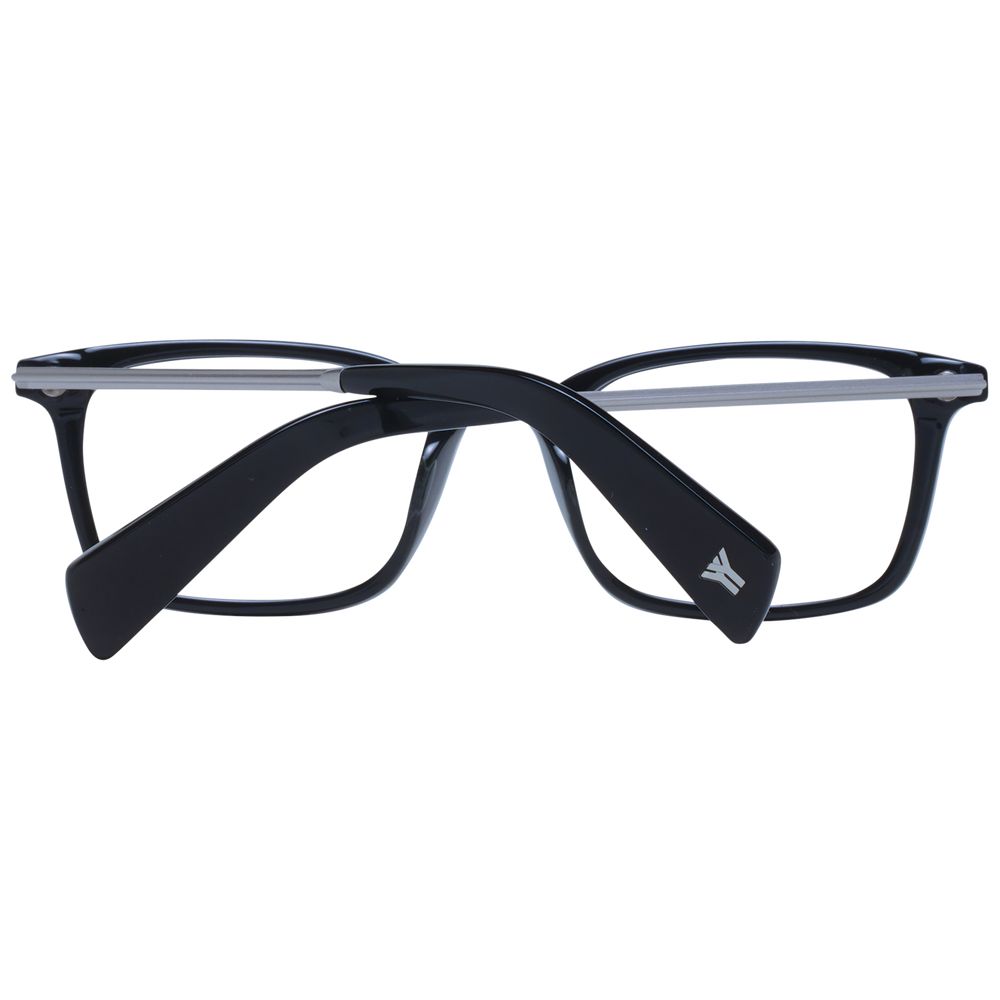 Yohji Yamamoto Schwarze Acetat-Brille (Gestelle)
