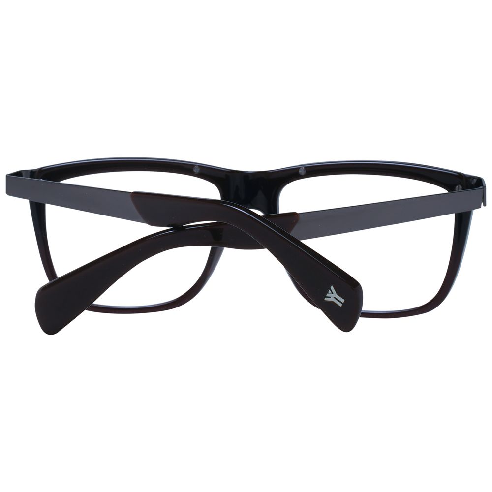 Yohji Yamamoto Braune Acetat-Brille (Gestell)