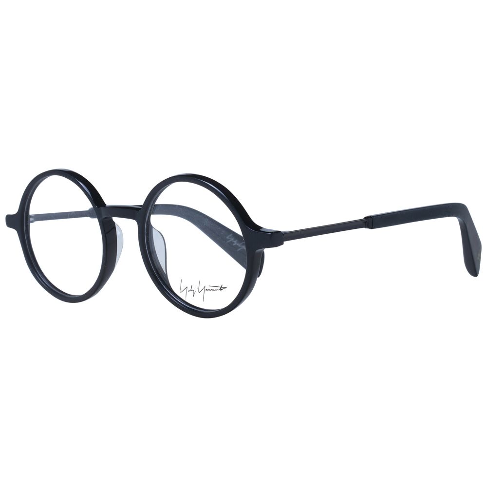 Yohji Yamamoto Schwarze Brille aus Acetat (Gestell)