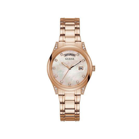Guess Bunte Edelstahl-Dress-Watch