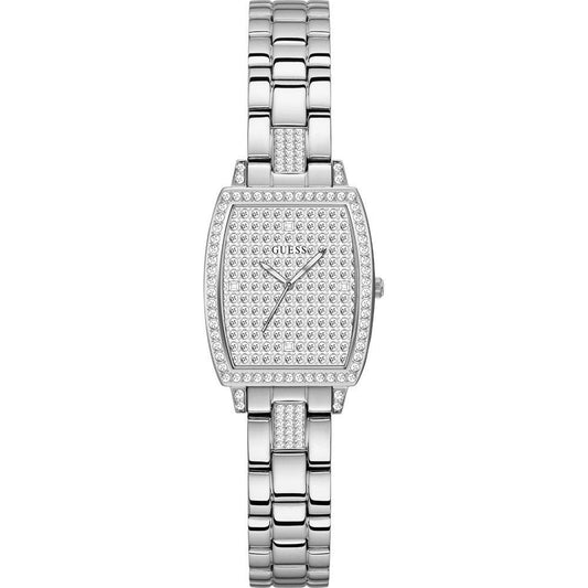Guess Edelstahl-Armbanduhr in Grau