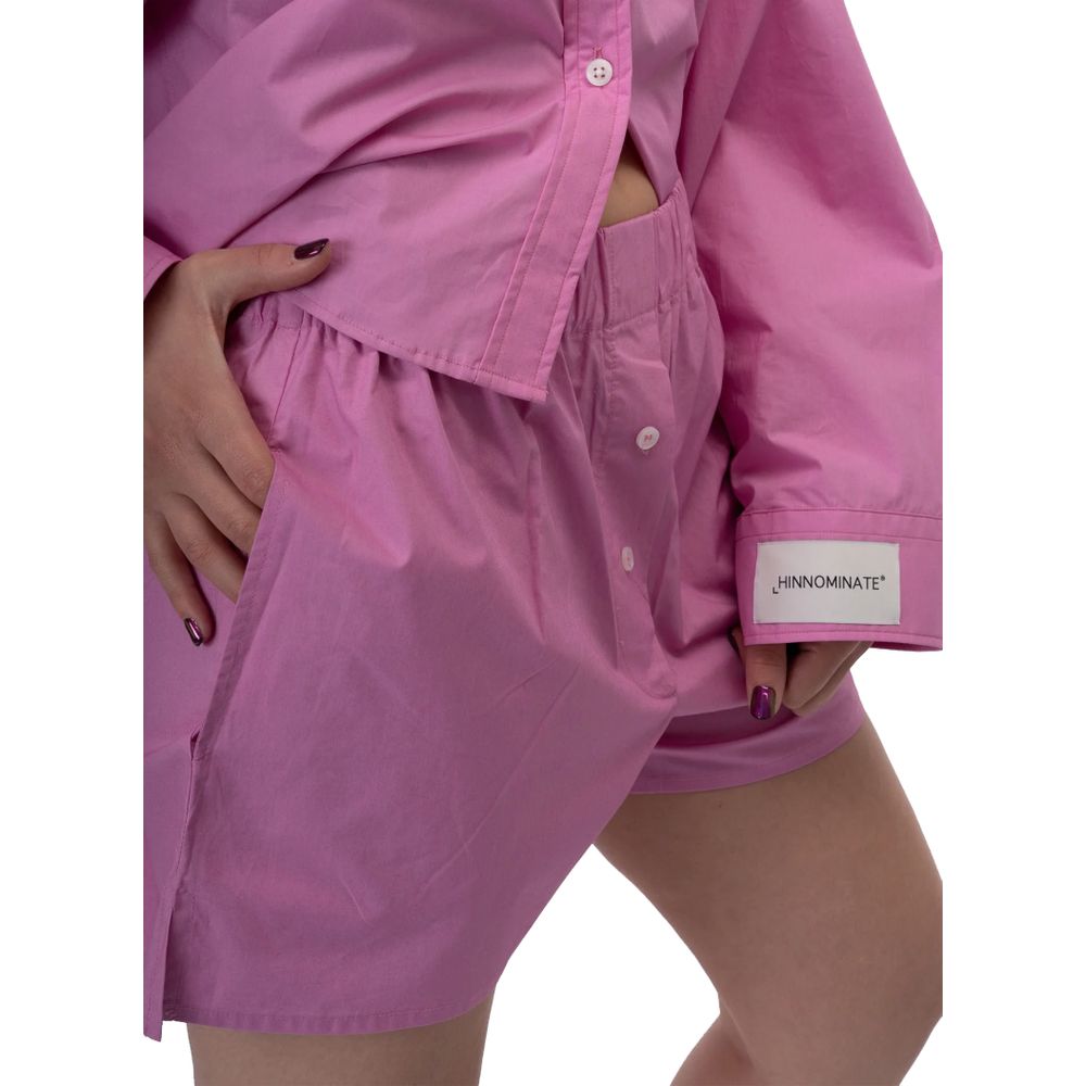 Hinnominate Rosa Baumwollshorts