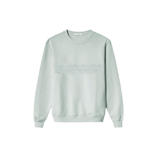 Hinnominate Grauer Baumwollpullover für Männer