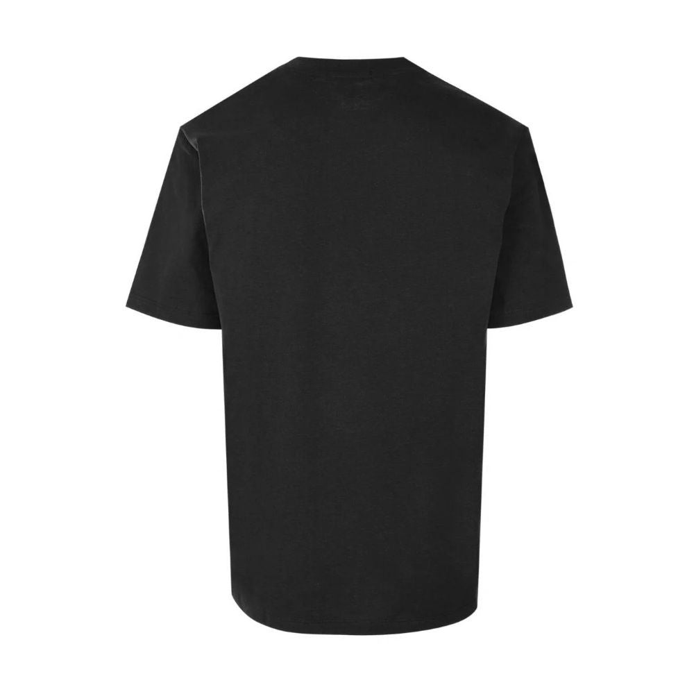 Hinnominate Schwarzes T-Shirt aus Baumwolle