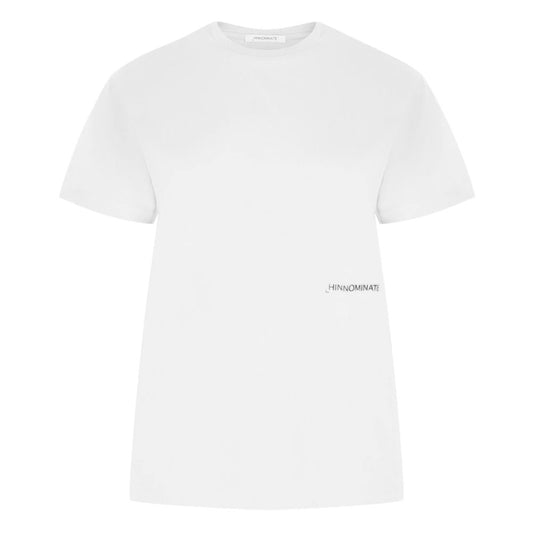 Hinnominate Weißes T-Shirt aus Baumwolle für Frauen