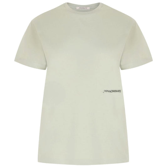 Hinnominate Grünes T-Shirt aus Baumwolle für Frauen