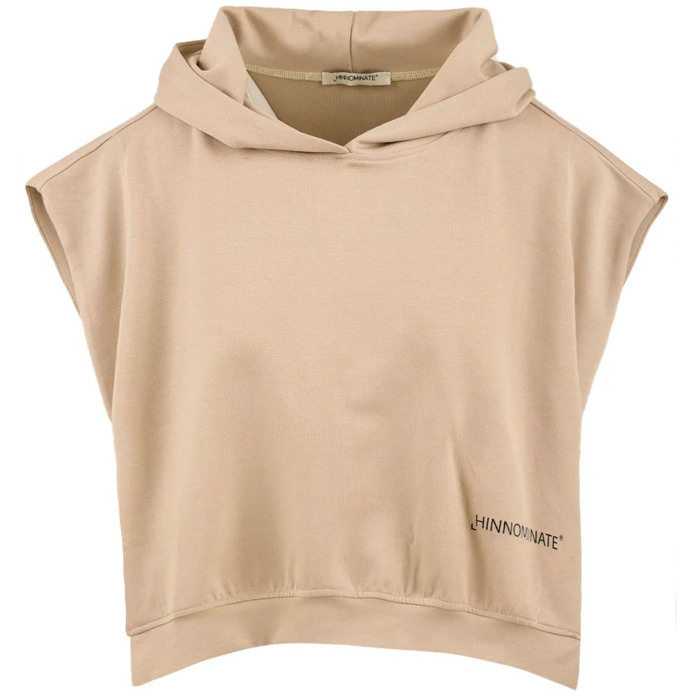 Hinnominate Beigefarbener Baumwollpullover
