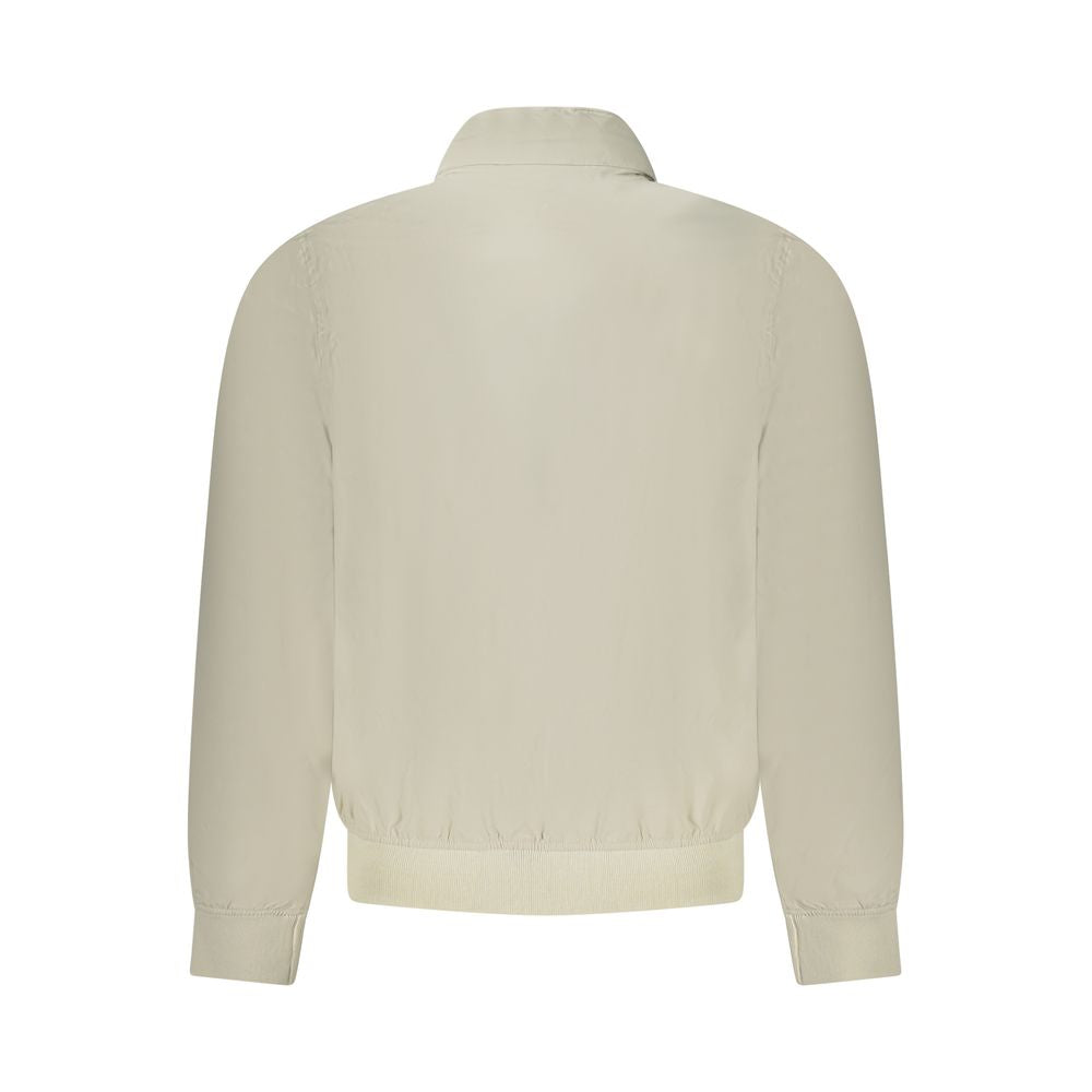 K-WAY Beige Nylon Männer Jacke