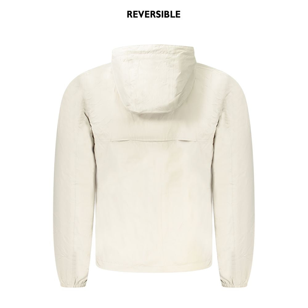 K-WAY Beige Nylon Männer Jacke
