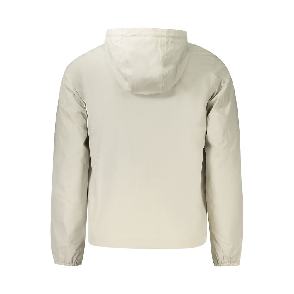 K-WAY Beige Nylon Männer Jacke