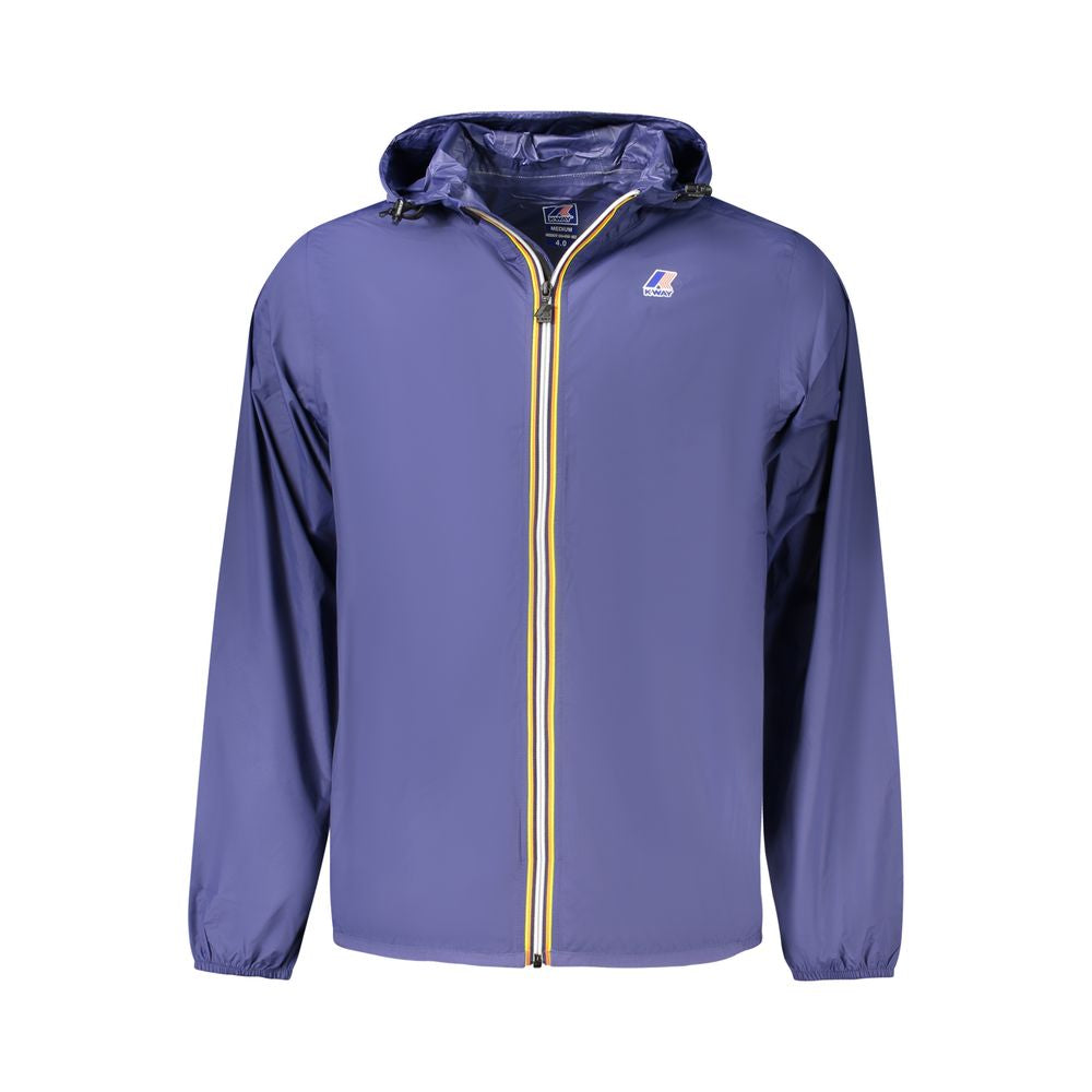 K-WAY Blaue Polyamid Herren Jacke