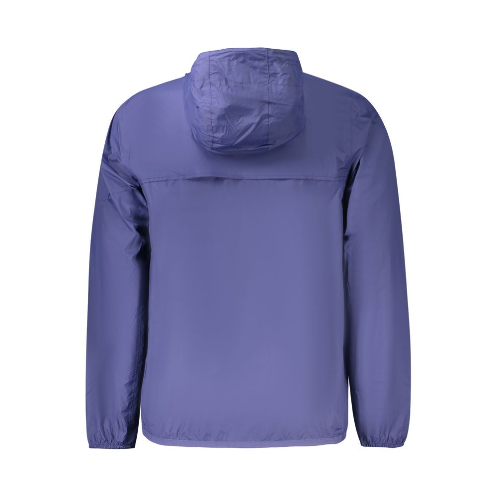 K-WAY Blaue Polyamid Herren Jacke