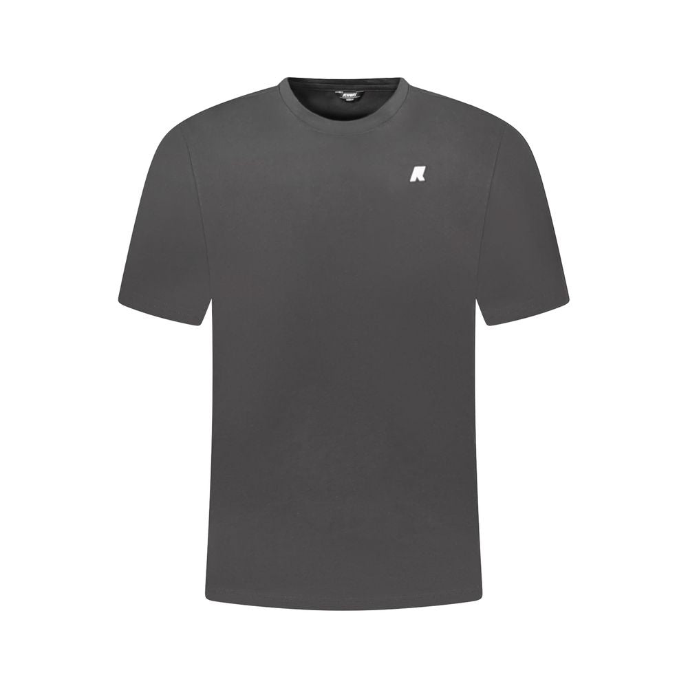 K-WAY Schwarzes Baumwolle Männer T-Shirt
