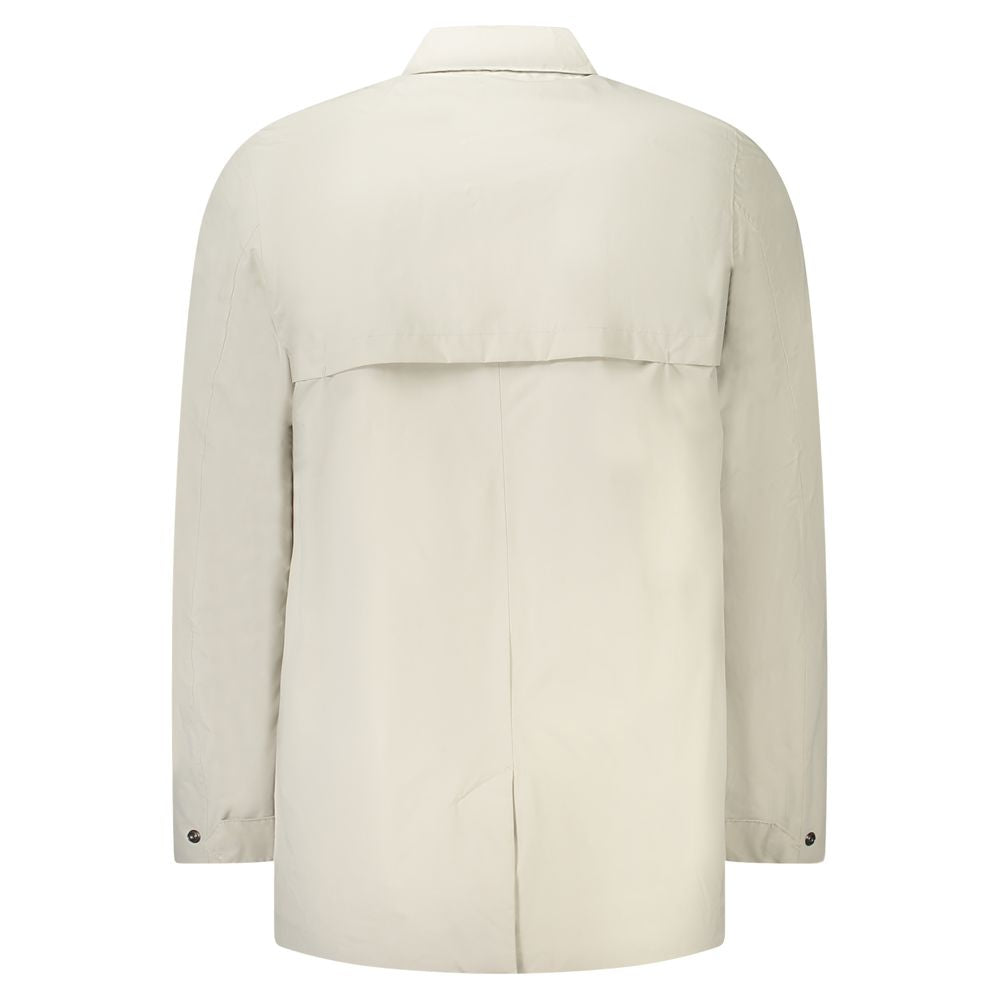 K-WAY Beige Polyamid Herren Jacke