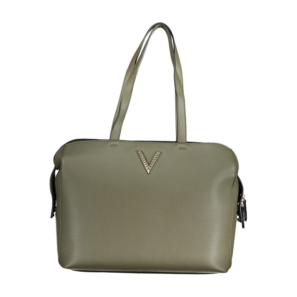 Mario Valentino Grüne Polyethylen-Handtasche