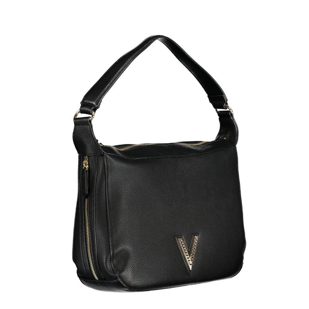Mario Valentino Schwarze Polyethylen-Handtasche