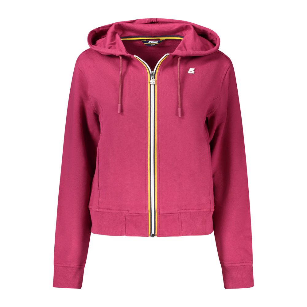 K-WAY Lila Baumwollpullover
