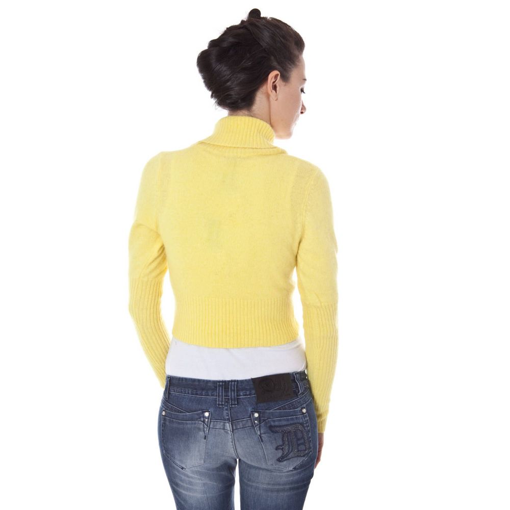 Datch Gelber Pullover aus Wolle
