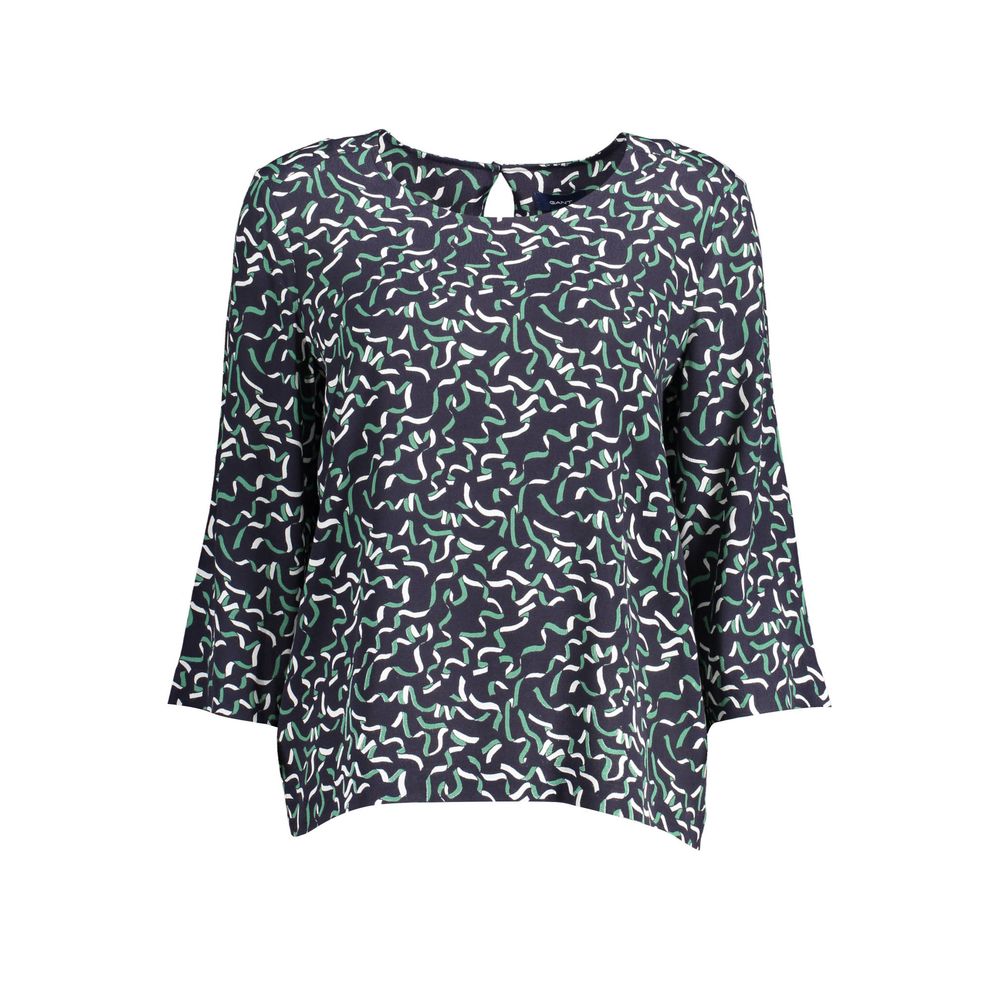 Gant Blauer Viskose-Pullover