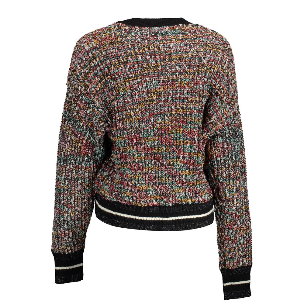 Desigual Schwarzer Polyester-Pullover