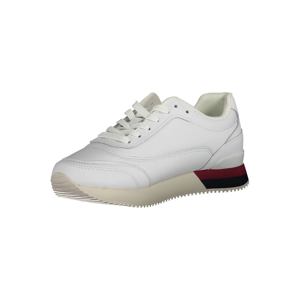 Tommy Hilfiger Sneaker aus weißem Polyester