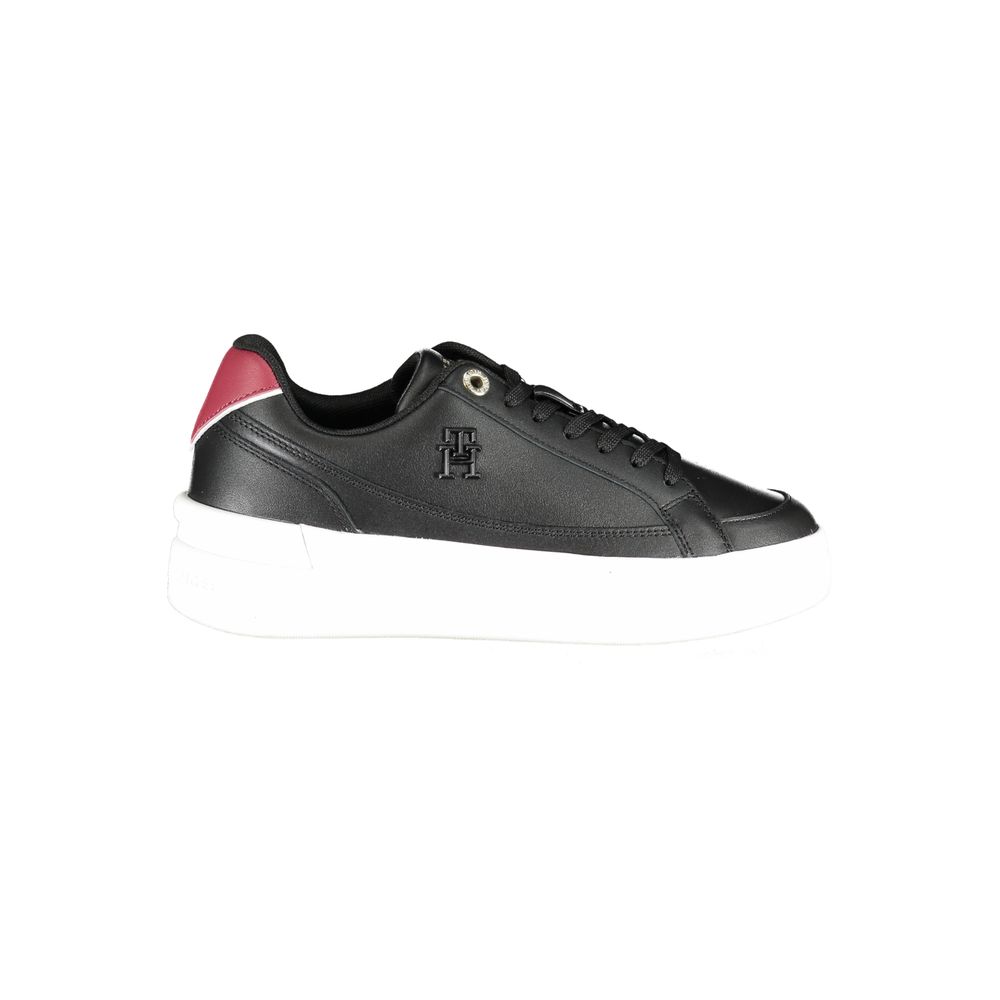 Tommy Hilfiger Schwarzer Polyester Sneaker