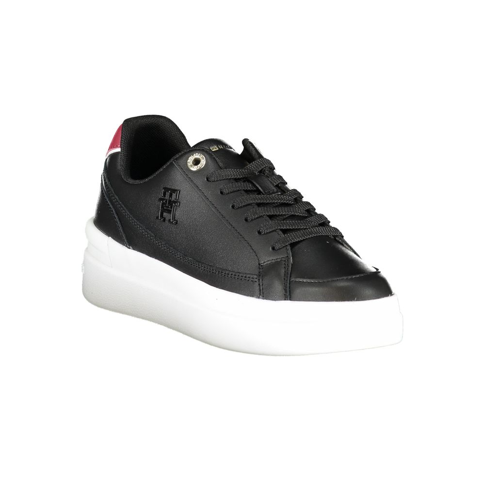 Tommy Hilfiger Schwarzer Polyester Sneaker