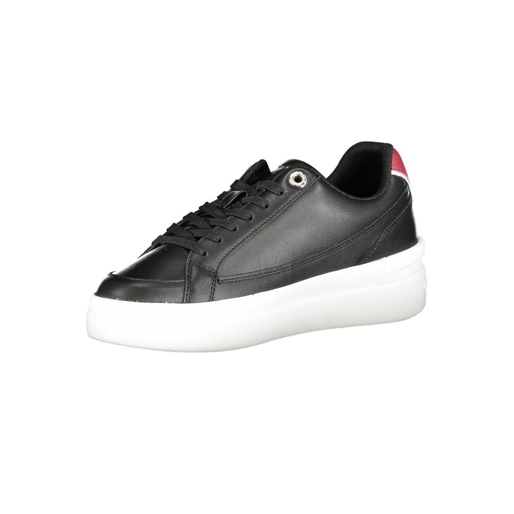 Tommy Hilfiger Schwarzer Polyester Sneaker