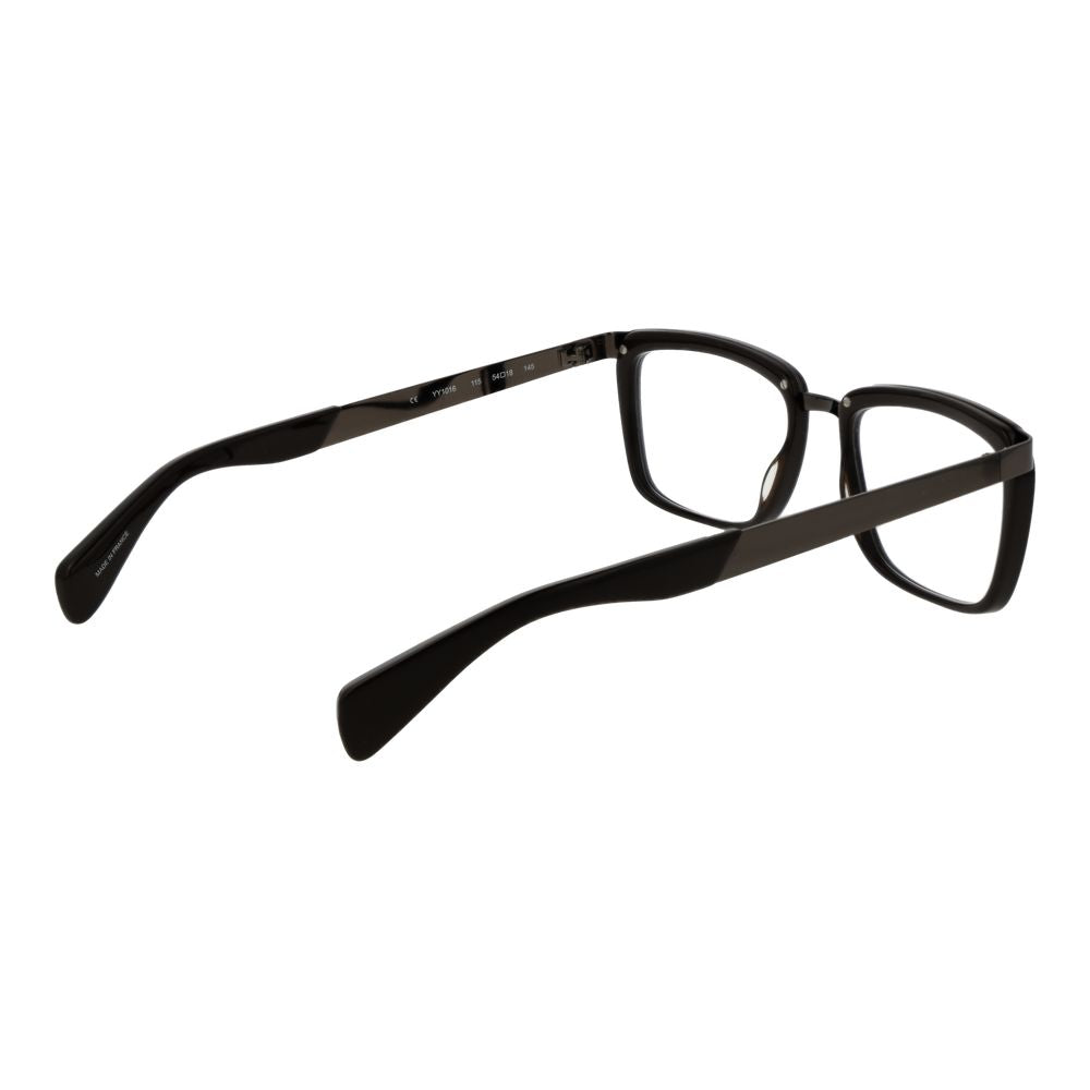 Yohji Yamamoto Brillenrahmen aus braunem Acetat