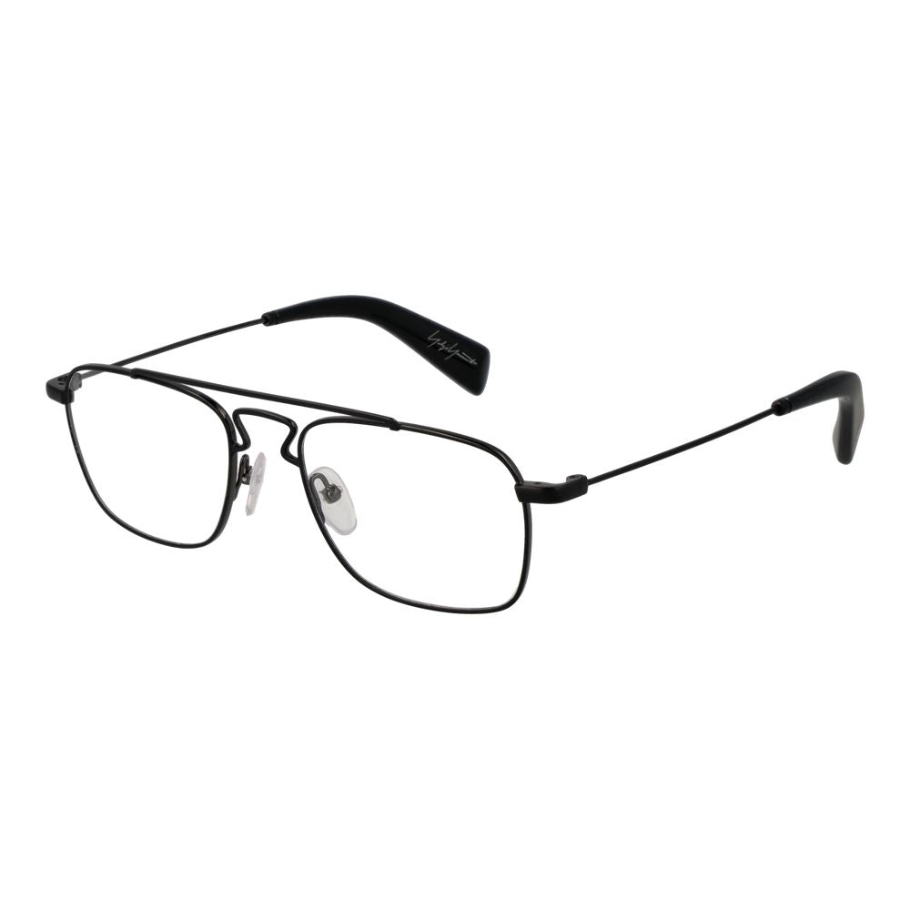 Yohji Yamamoto Schwarze Metallbrille (Gestelle)