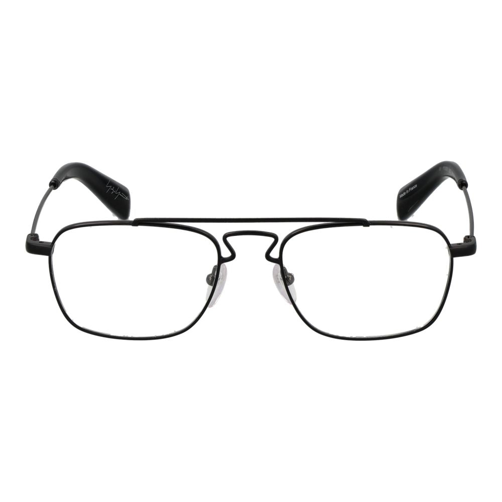 Yohji Yamamoto Schwarze Metallbrille (Gestelle)