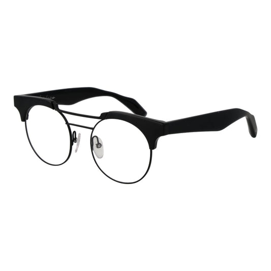 Yohji Yamamoto Schwarze Kunststoffbrille (Rahmen)