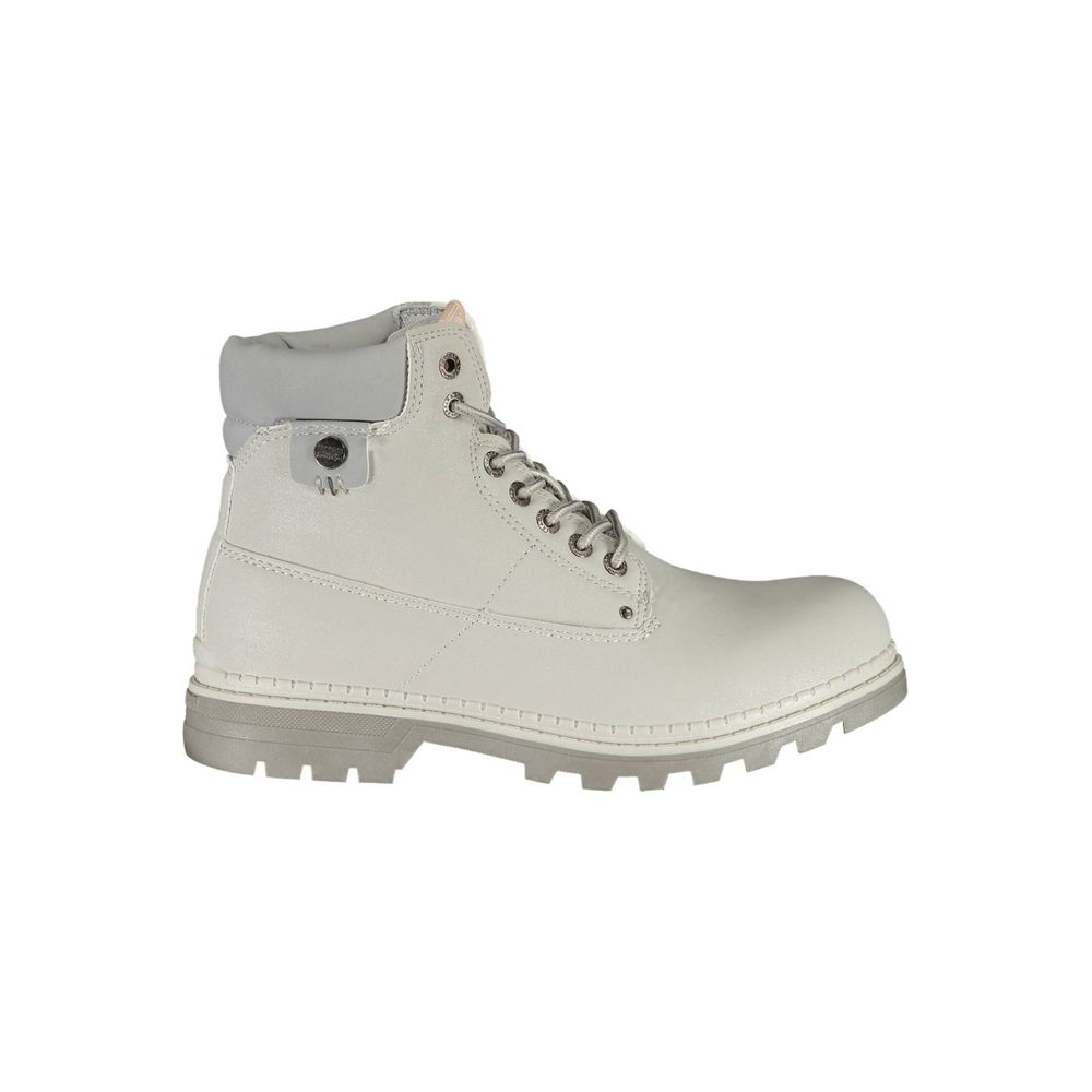 Carrera Grauer Polyester-Stiefel