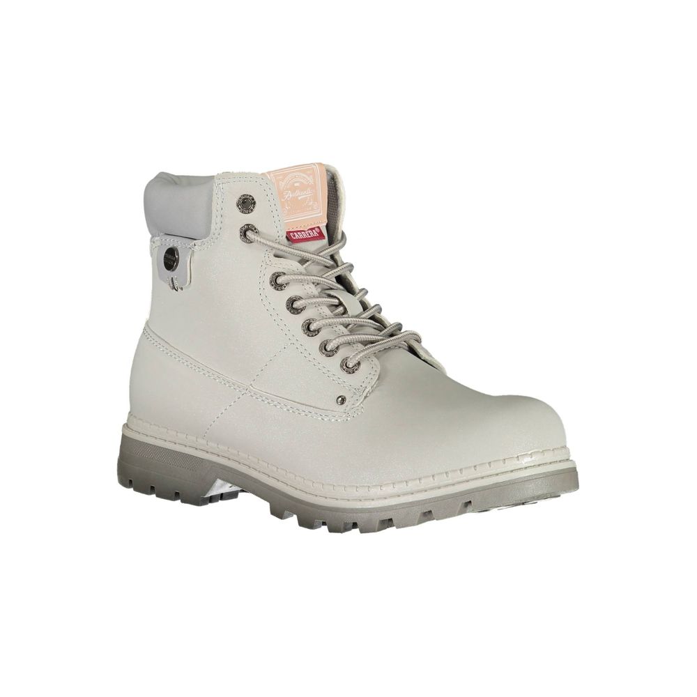 Carrera Grauer Polyester-Stiefel