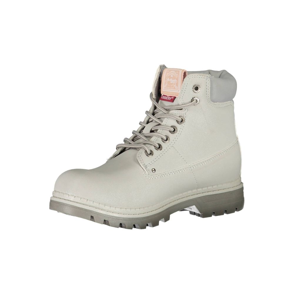 Carrera Grauer Polyester-Stiefel