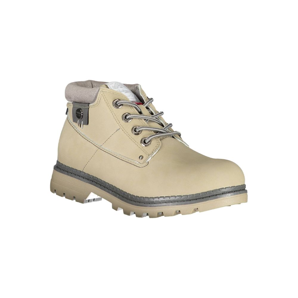 Carrera Beige Polyester-Stiefel