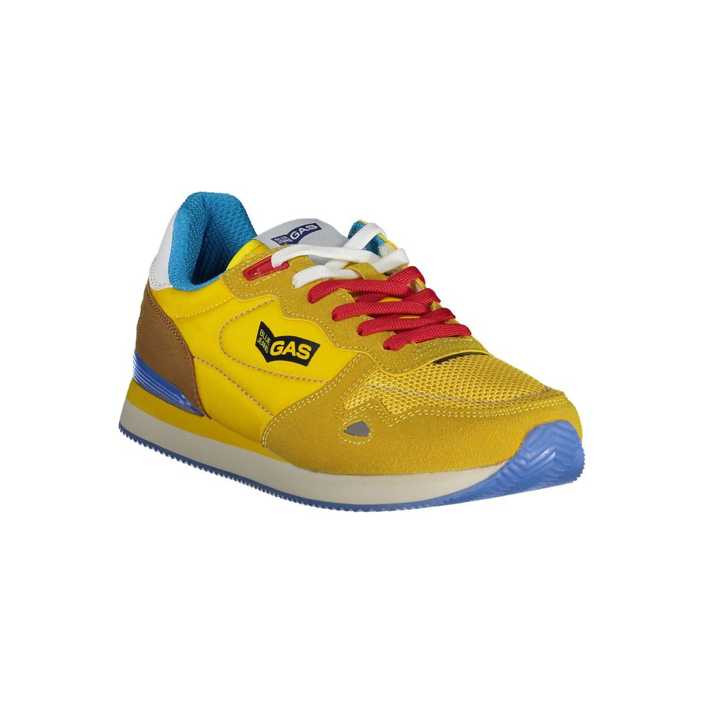 Gas Gelber Polyester Sneaker