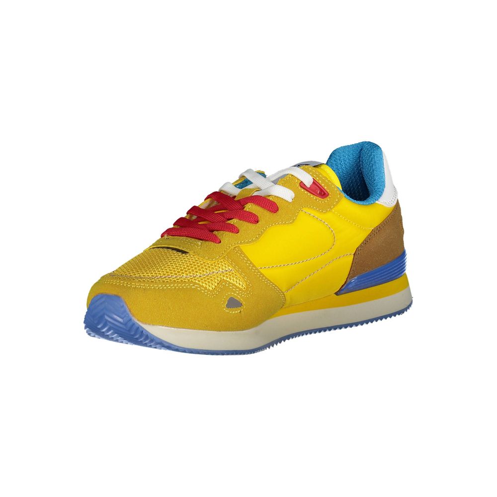 Gas Gelber Polyester Sneaker
