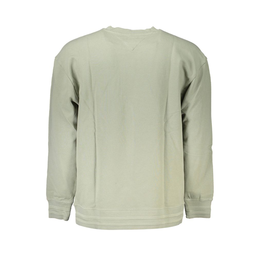 Tommy Hilfiger Grüner Baumwollpullover