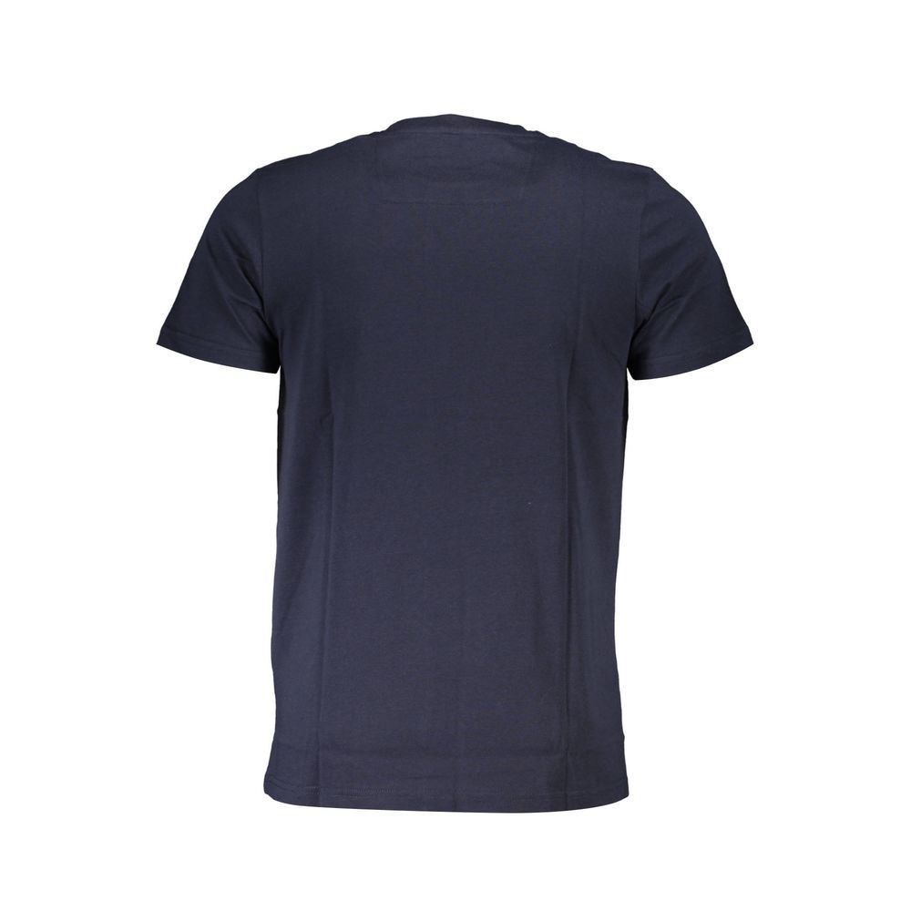 Cavalli Class T-Shirt aus blauer Baumwolle