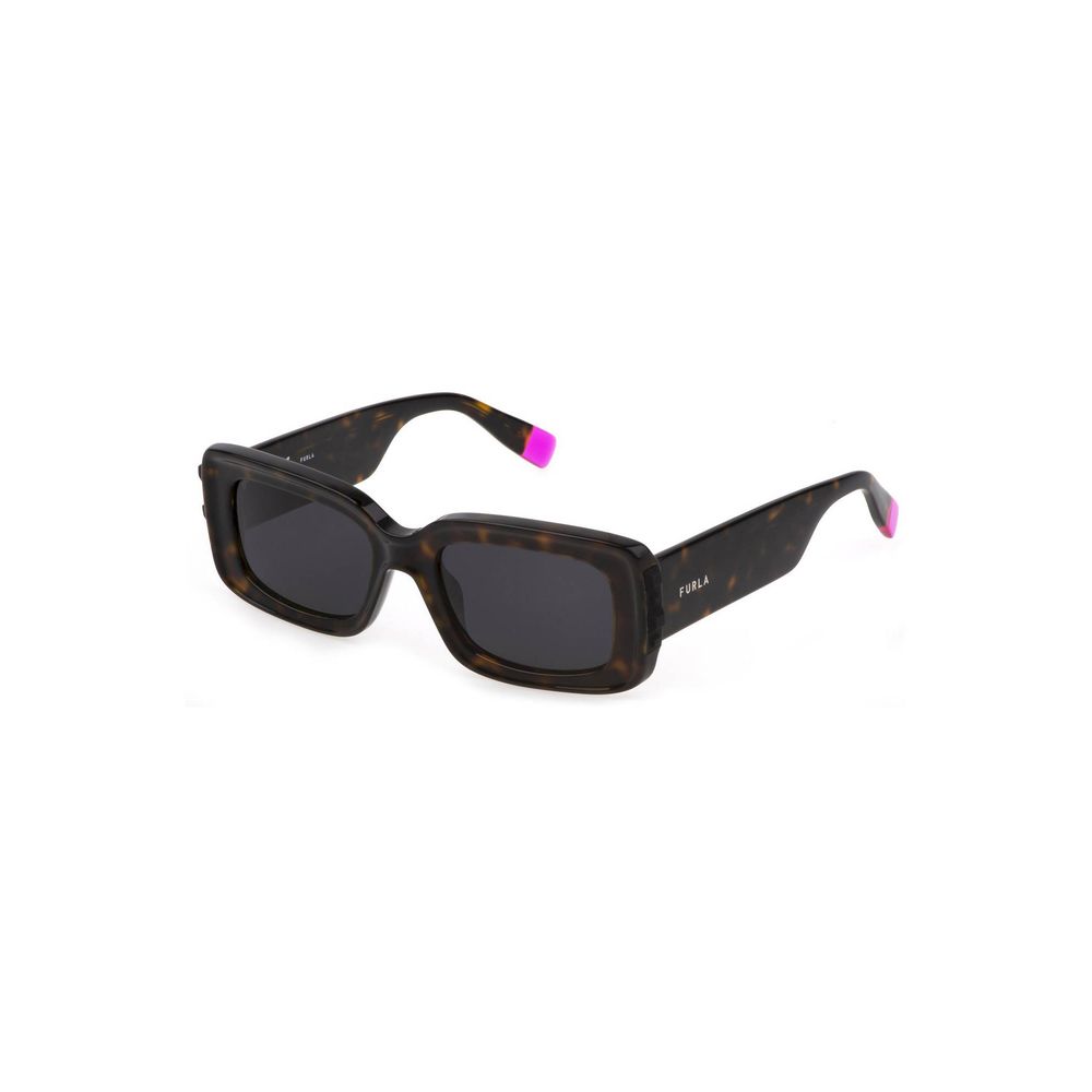 Furla Braune Plastiksonnenbrille